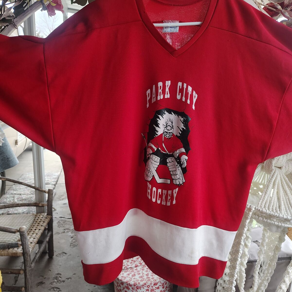 Park City Utah rare old hockey jersey 1970s