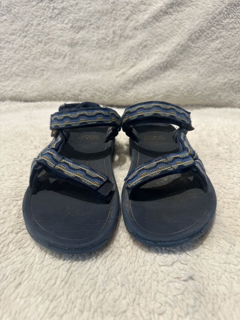 Teva Youth Size 2 Blue/Yellow Sports Sandals