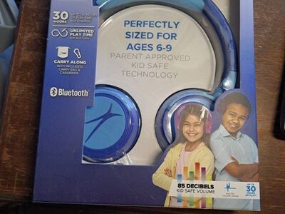 Headphones kid safe volume