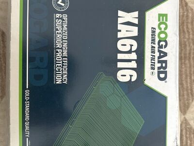 ECOGARD XA6116 Air Filter