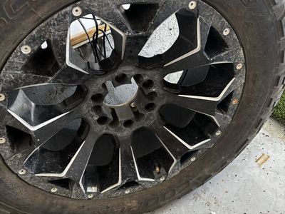 2 wheels and tires. 6x5.5 and 6x135