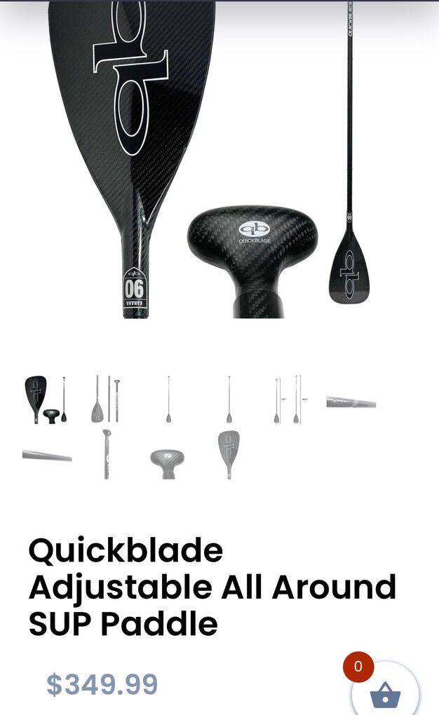 Quicklblade SUP Paddleboard Paddle Carbon