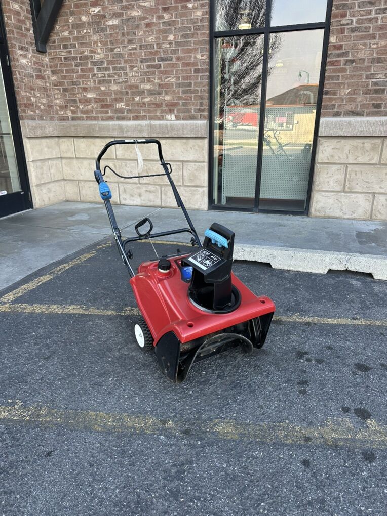 Used Toro single stage snowblower