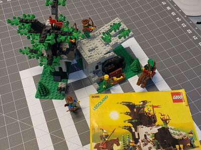 Vintage 1987 Lego 6066 Camouflaged Outpost