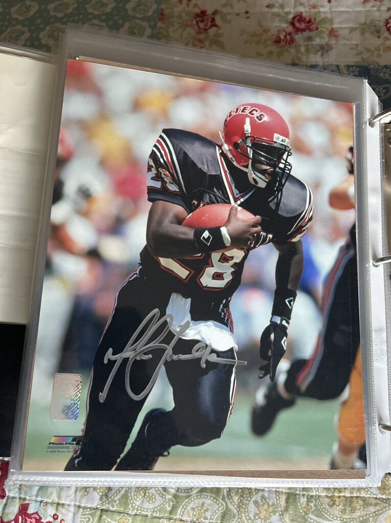 Marshall Failk Autograph 8x10 Football Photo Auto