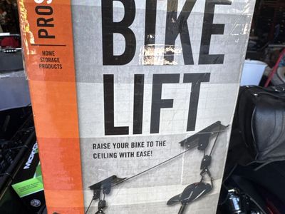 Prostor PBH-1R Ceiling Mount Bike Lift - Home Storage Product for Easy Bike Storage