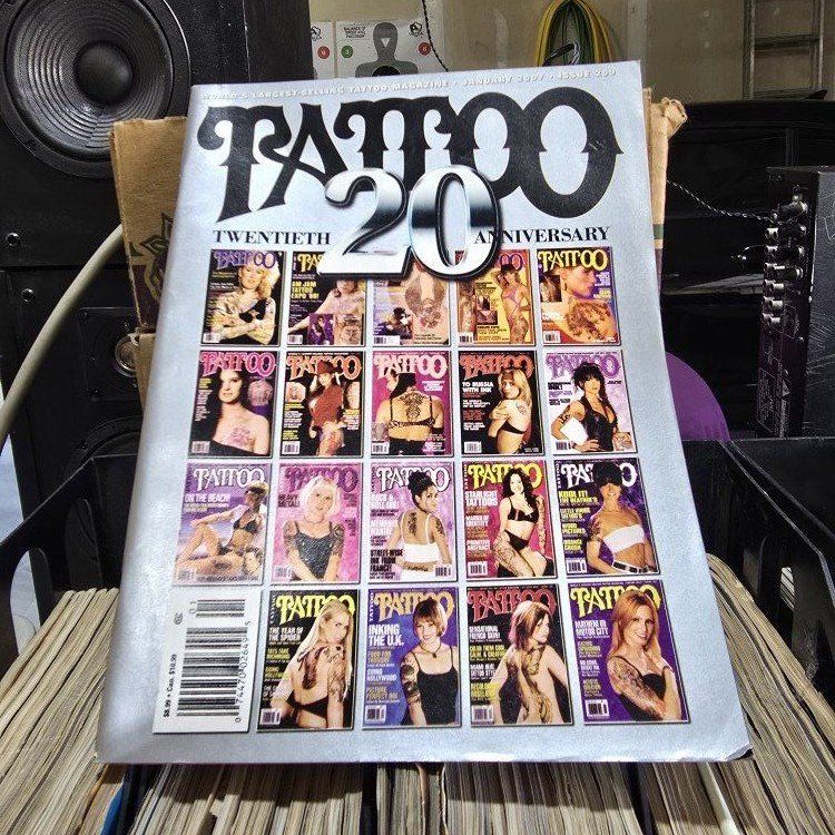collection of Tattoo magazine
