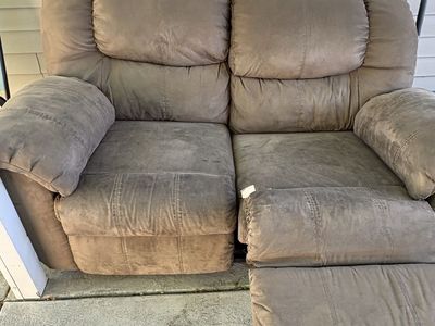 Recliner loveseat, free