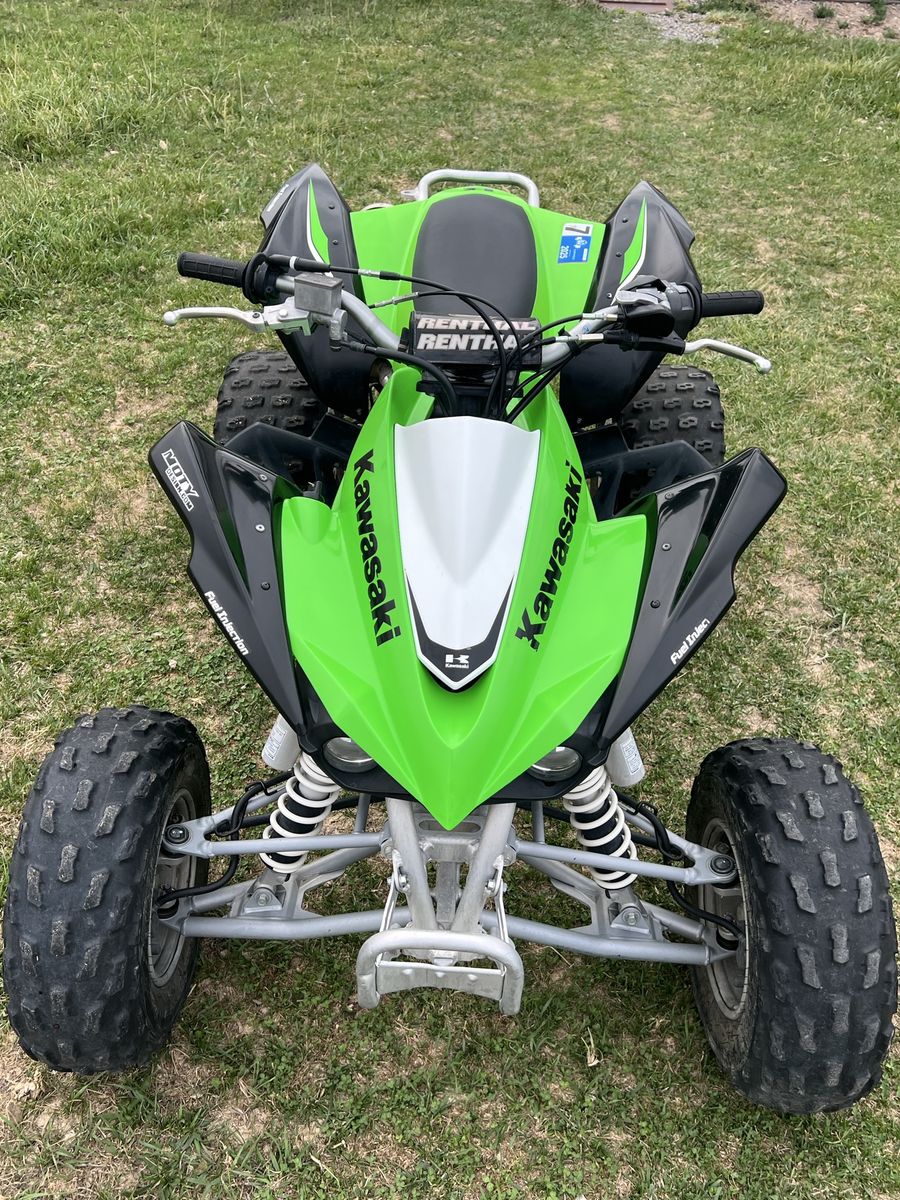 Kawasaki KFX450R Sport ATV - Fuel Injected Green & Black Four-Wheeler