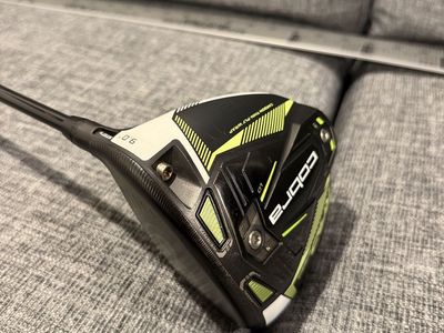 Cobra Radspeed 9* Driver Hzrdus Blue 6.0 60g Stiff W/Head Cover - Excellent
