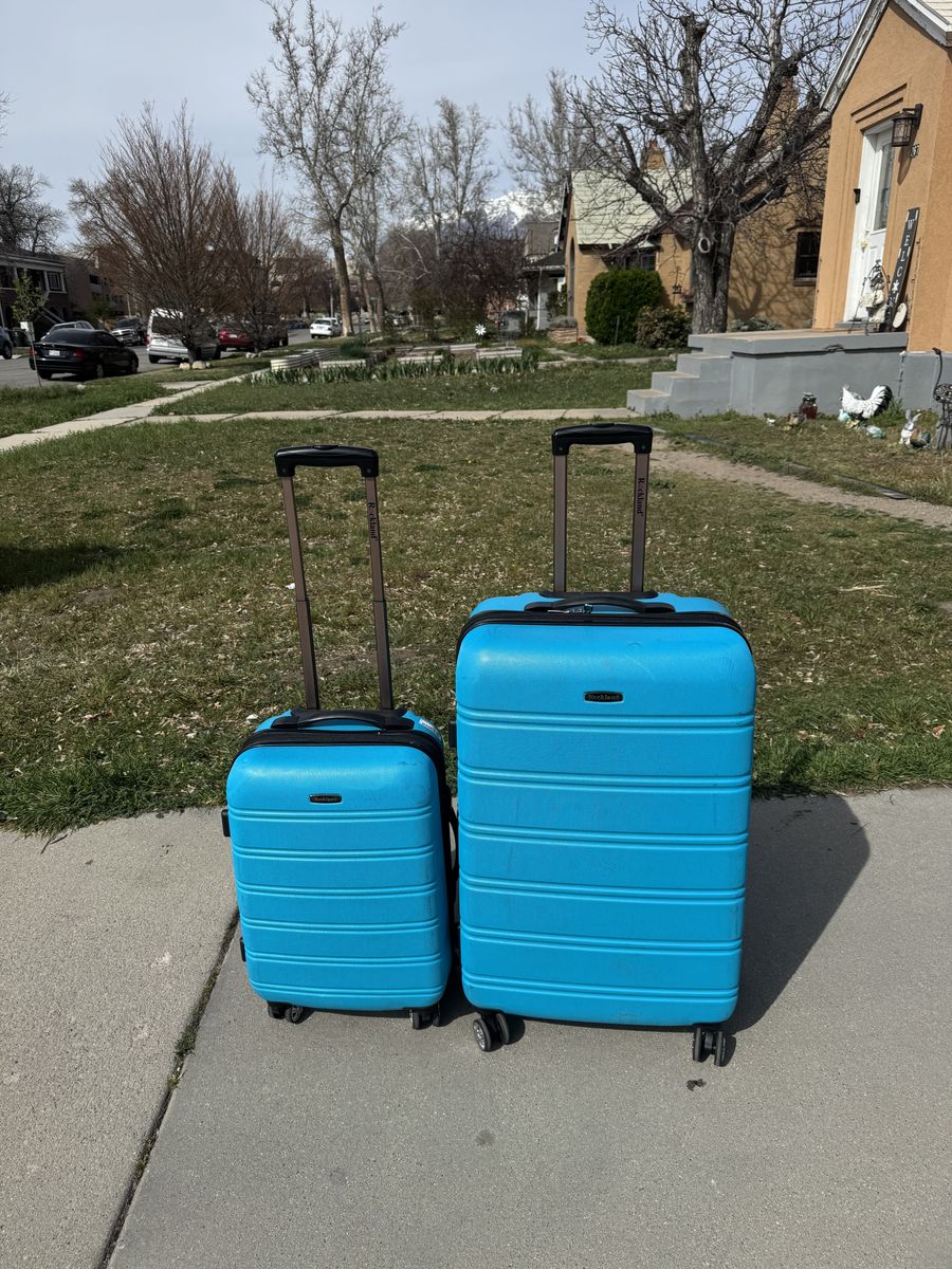 Rockland Melbourne Turquesa Hard Sheel Luggage