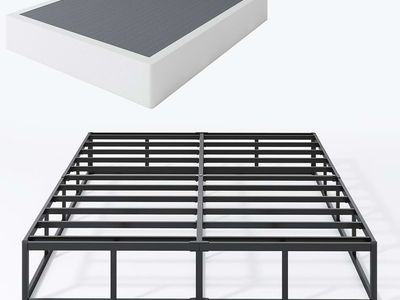 9 Inch Metal Box Spring for Queen Bed