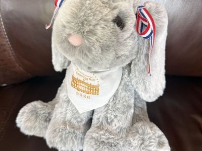 New with tags Douglas super soft White House Easter Egg Roll 2026 bunny! 12”