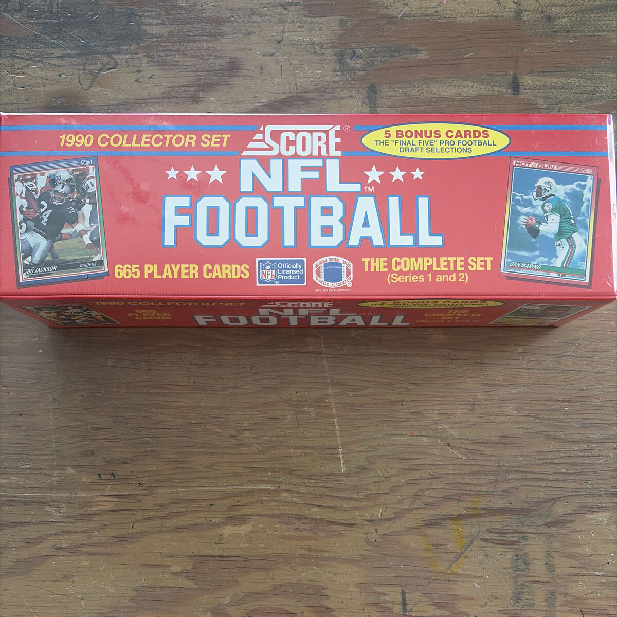 NFL 1990 Score Collector Set Football Cards