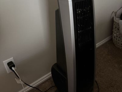 DeLonghi 3-in-1 Portable Tower Fan, Heater & Air Purifier w/ Remote Control