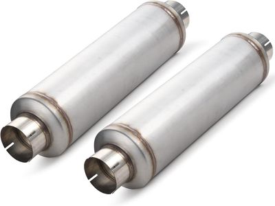 4" Inlet Exhaust Muffler 30" Length 2 Pack