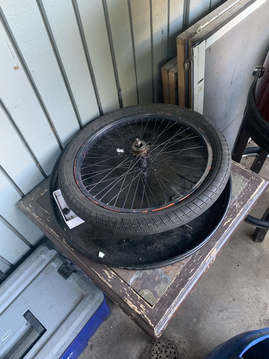 Bmx front and Back wheels