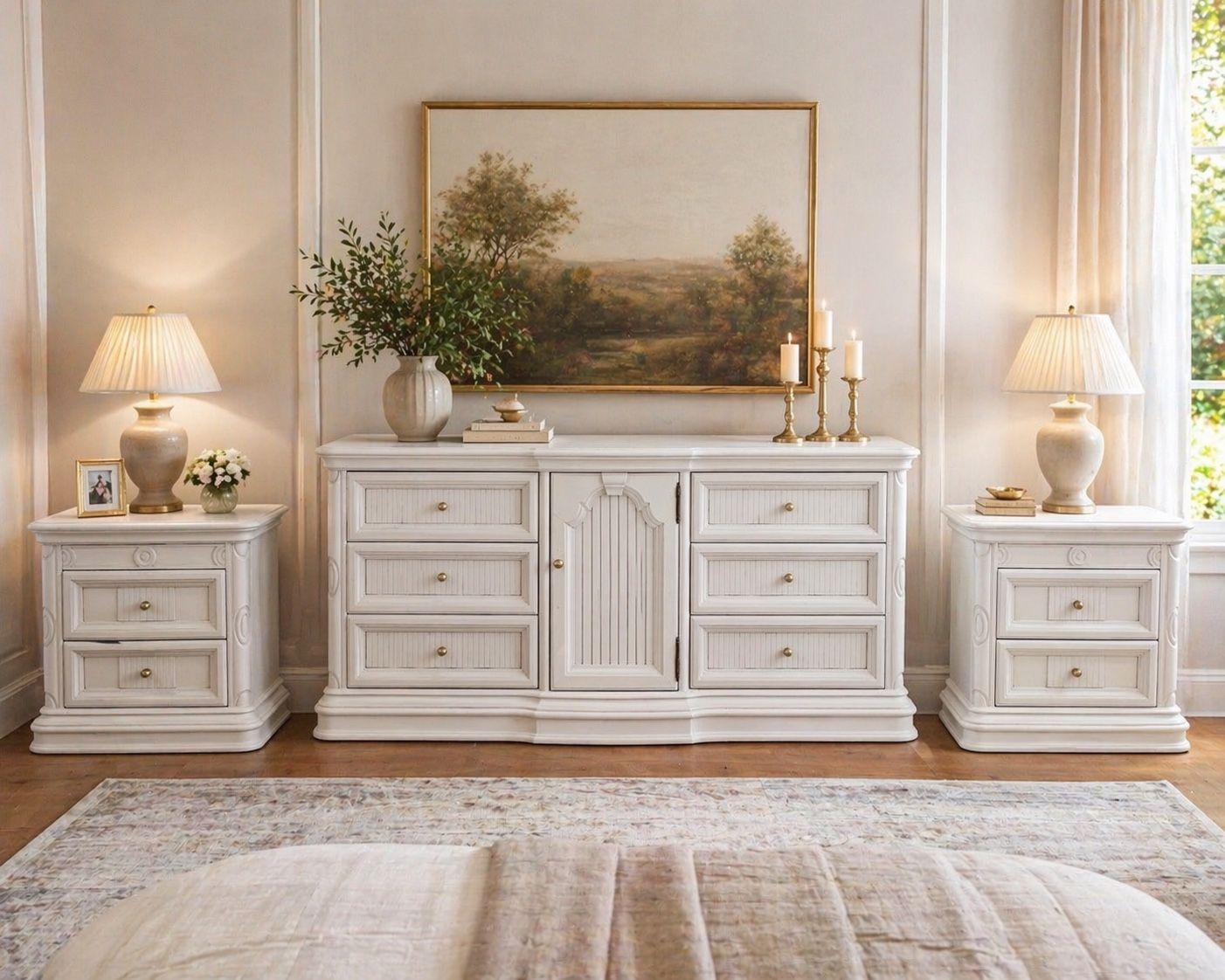 Thomasville Dresser+ Matching nightsands