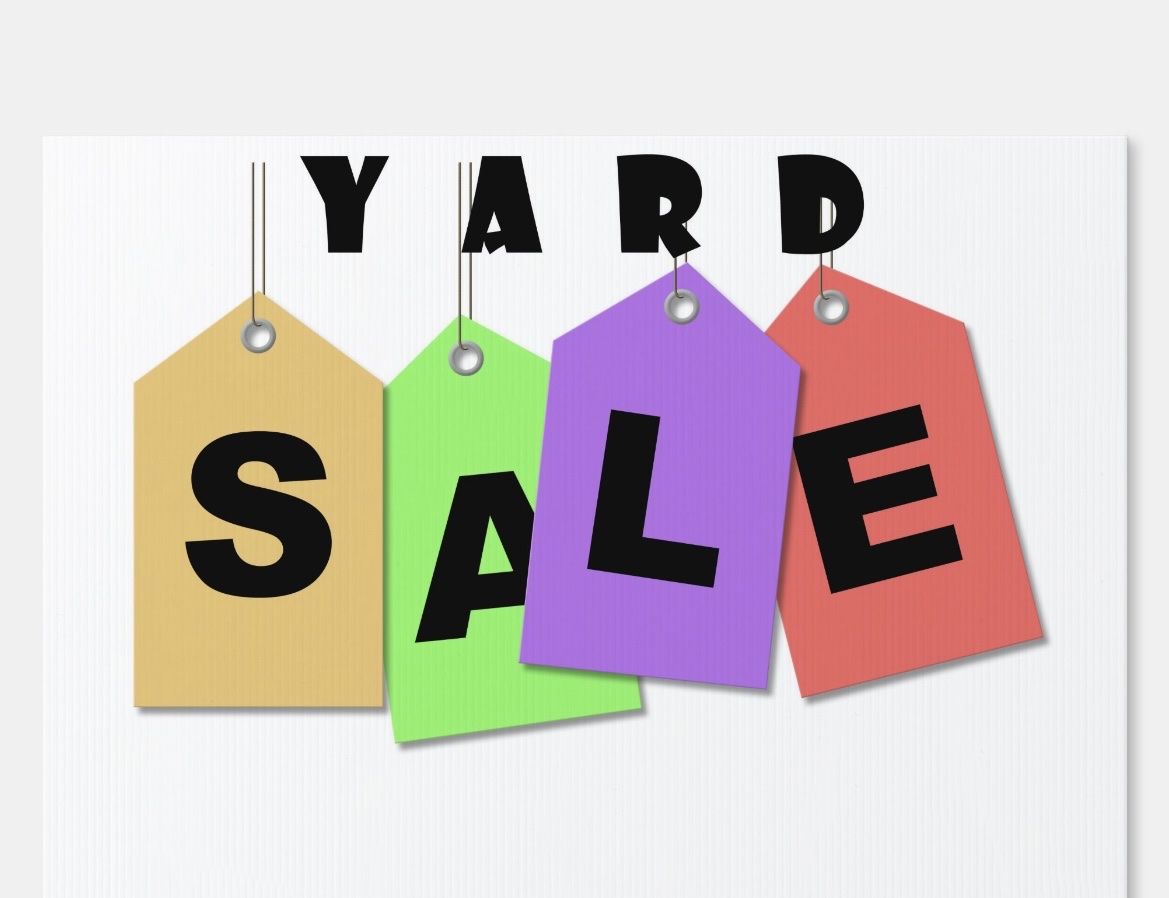 South Jordan yard sale 2869 rolling creek way 84095 8/29 7 am-12 pm