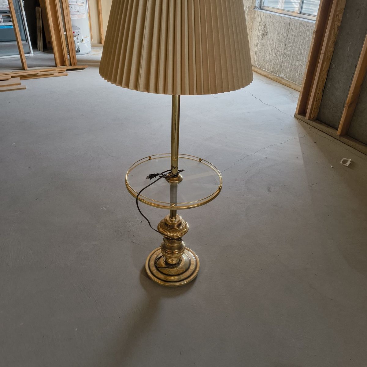 lamp with table