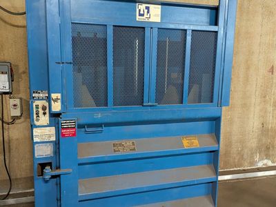 Cram-A-Lot (TL Industries) TVB-60-S Heavy-Duty 60" Vertical Cardboard Baler