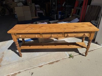 Rustic Console Table