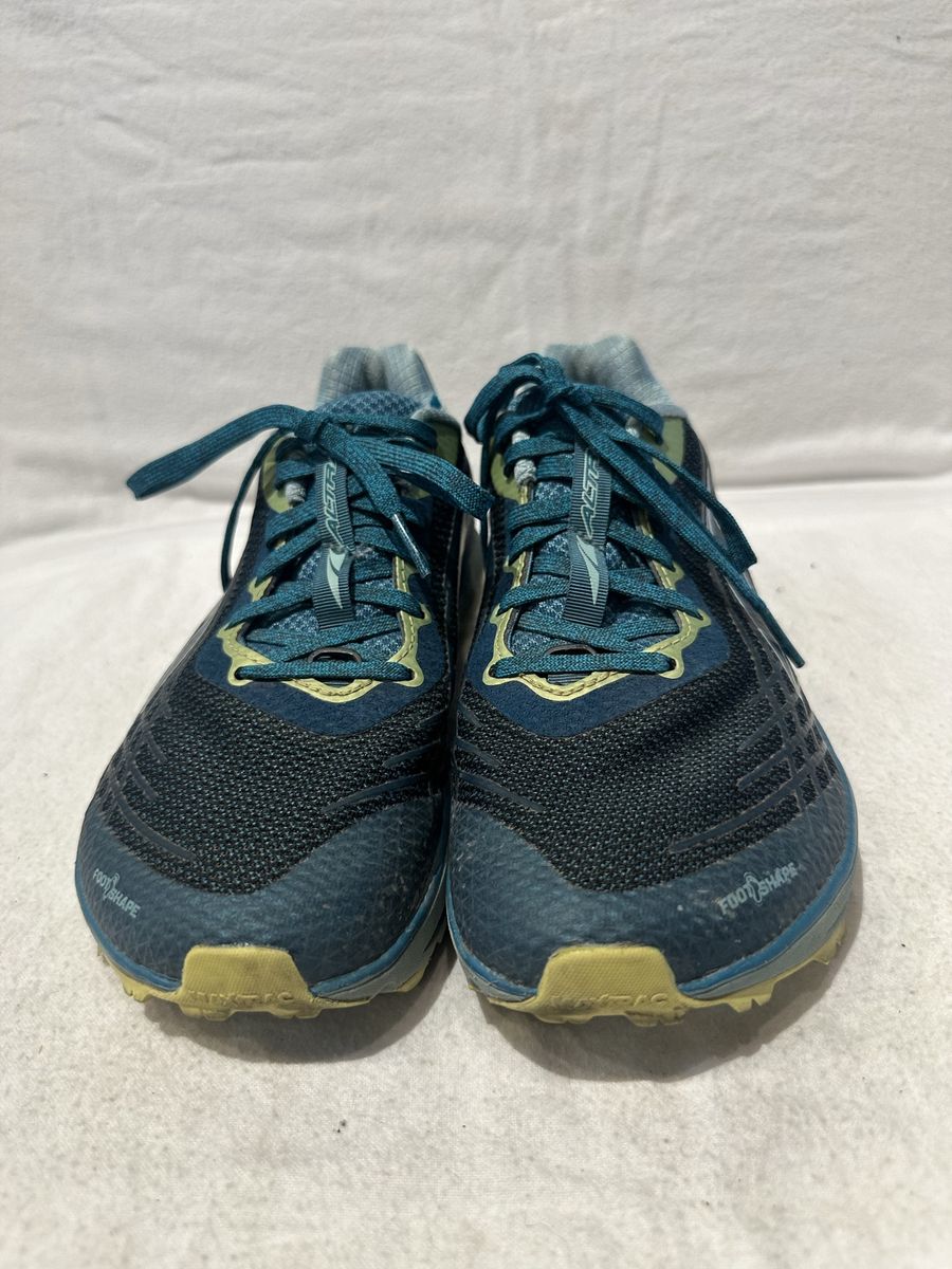 Altra Timp 2 women’s size 8 teal/black with lime trim lightweight trail shoes