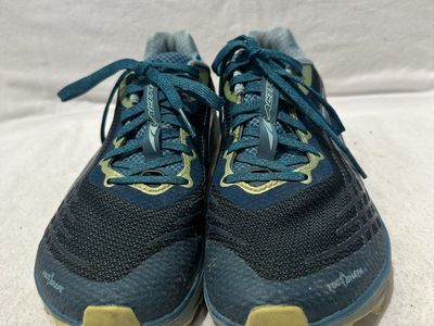 Altra Timp 2 women’s size 8 teal/black with lime trim lightweight trail shoes