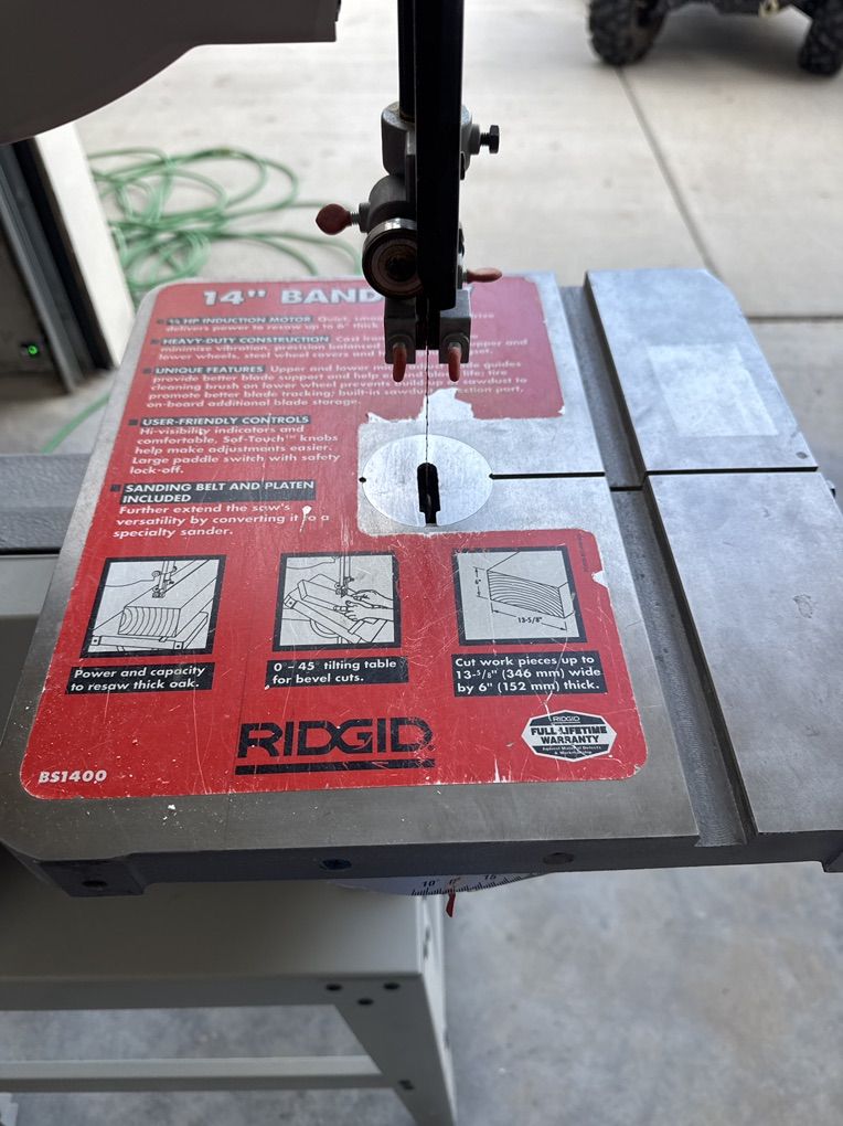 14 Bandsaw