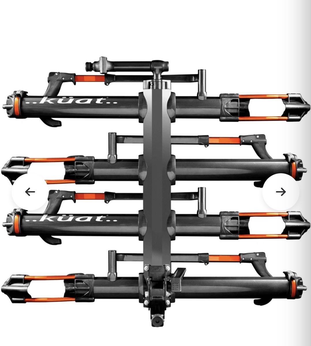 Kuat NV 2.0 Hitch Rack 4 bike system ($1,700 new) used but excellent condition. Top of the line bike rack. OBO