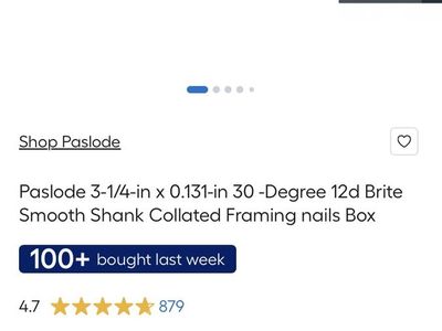 Framing Nails