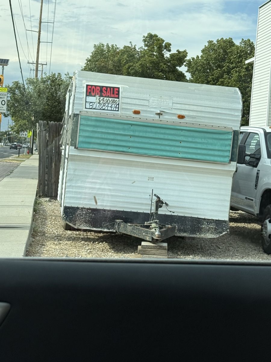 Stripped camper