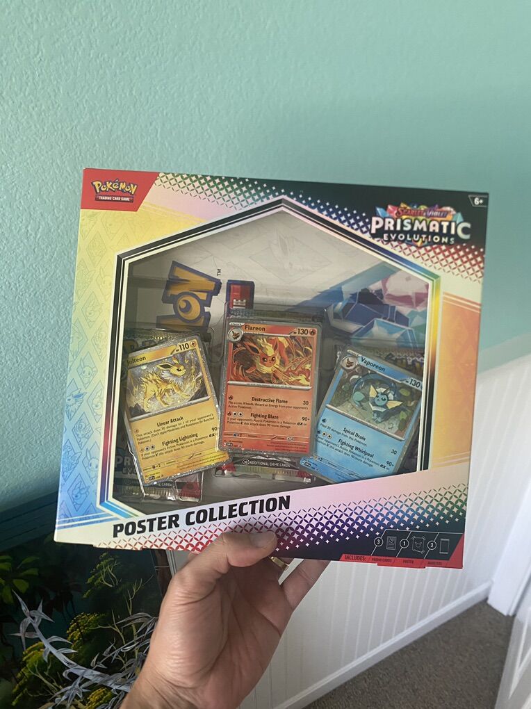 Pokemon Prismatic Evolutions Poster Collection