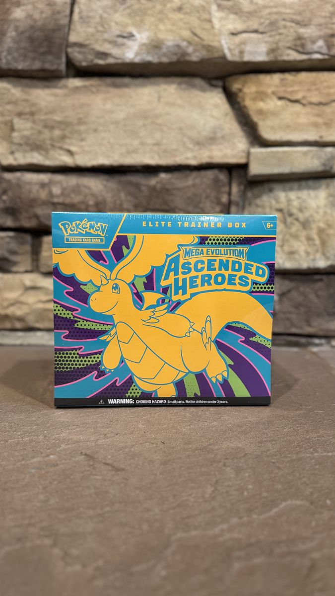 Pokemon Ascended Heros ElIte Trainer Box ETB