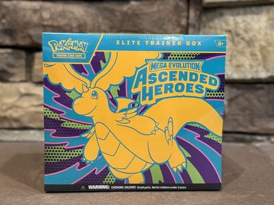 Pokemon Ascended Heros ElIte Trainer Box ETB