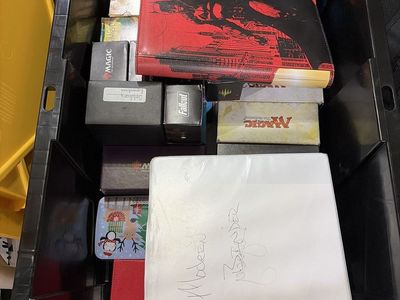 Magic The Gathering MTG Collection Binder Deck Box Storage Lot