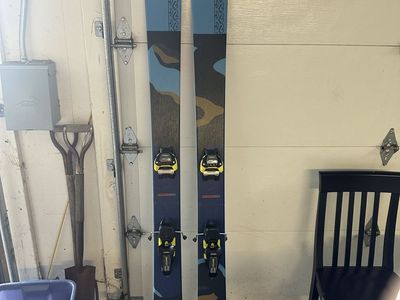 K2 Mindbender 116C Downhill Skis with Marker Bindings - used one time