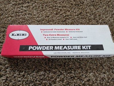 lee reloading powder measure kit