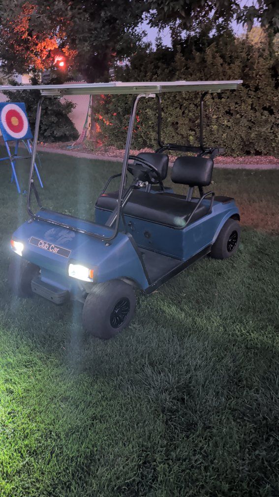 98 club car with upgraded lithium batteries
