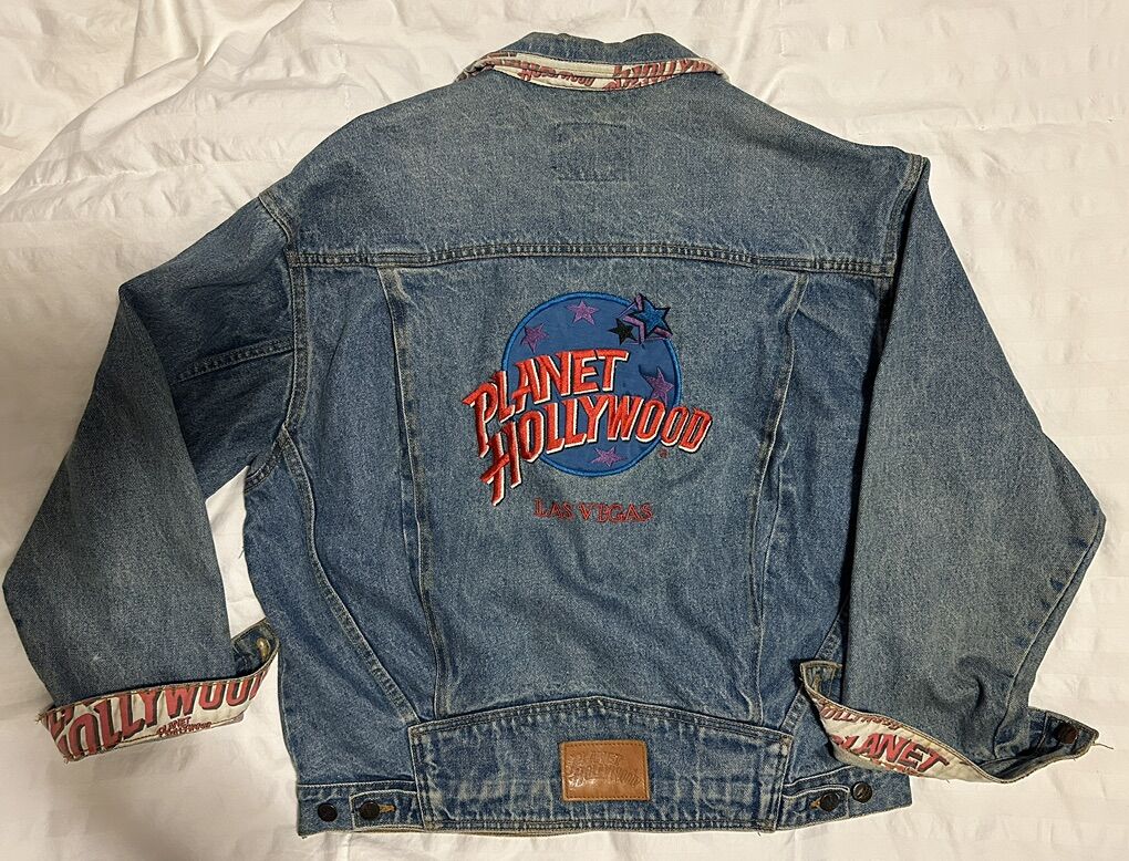 Jacket Authentic Vintage 1991 Planet Hollywood