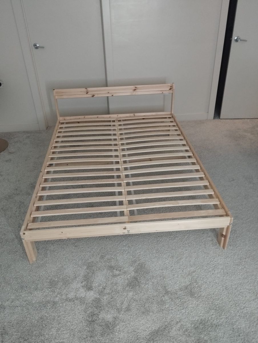 2 bedframes(full and twin)