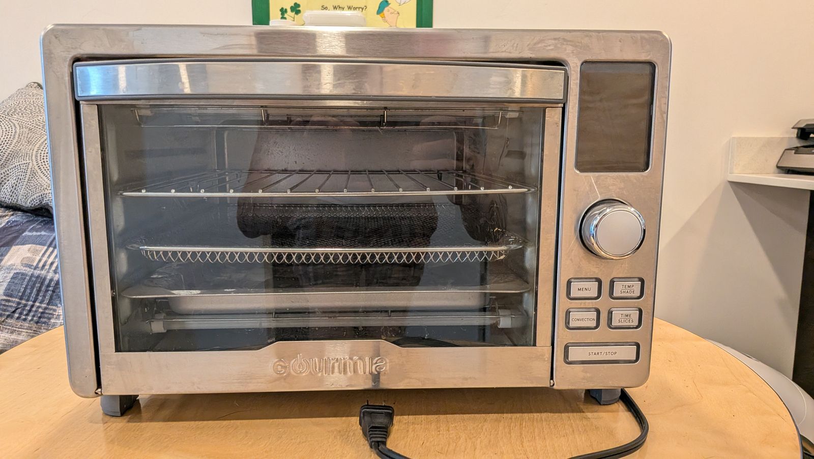 Gourmia GTF7900 14-in-1 Digital Air Fryer Toaster Oven — $45