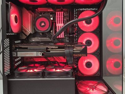 Ultimate "Team Red" 1440p/4K AMD Gaming PC - Ryzen 9 / RX 6800 XT 16GB / 32GB RAM / New Case & AIO / Fully Customizable ARGB