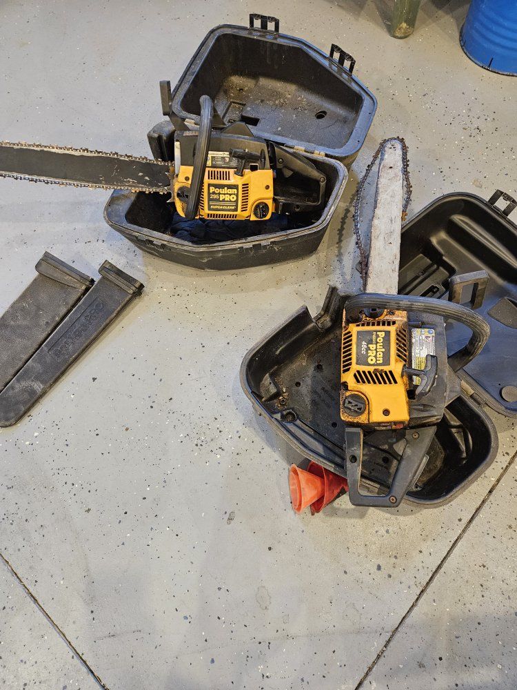 poulan chain saws