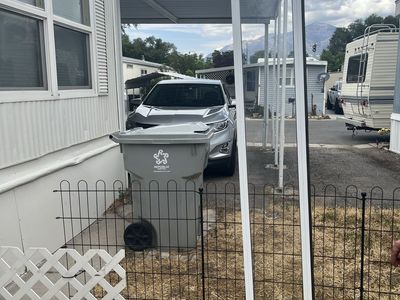 Patio panel pet door