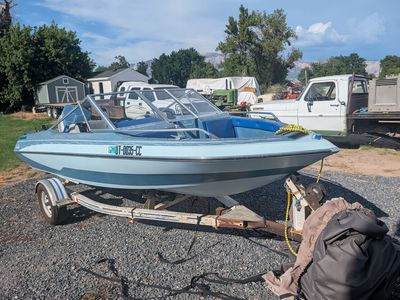 1980 Glastron SSV 167, 16' Boat and Trailer w 115hp Johnson