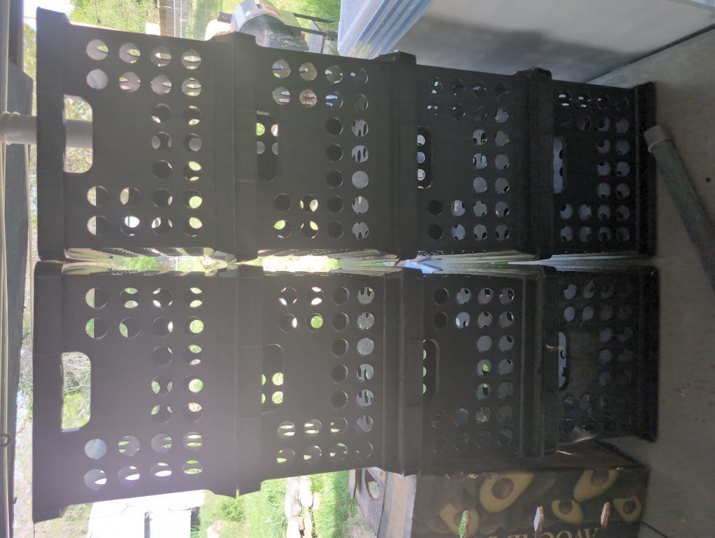 8 EA Milk Crates for Storage