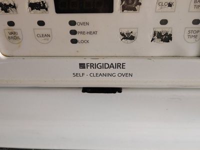 Frigidaire Self-Cleaning Electric Range Oven White