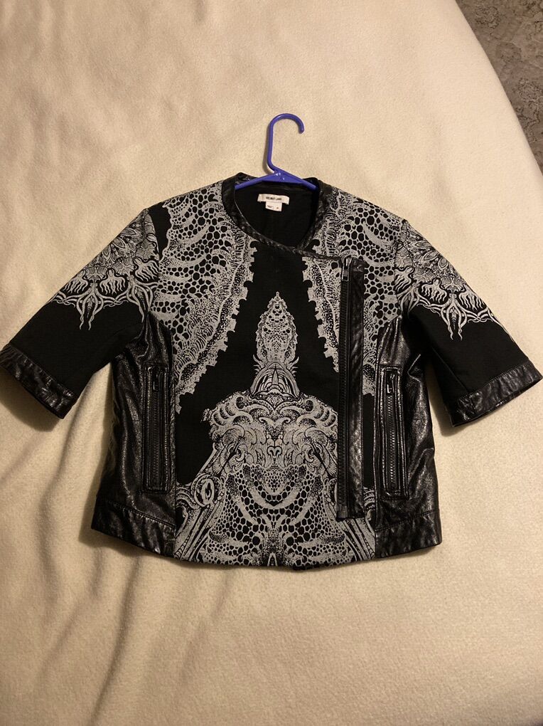 Helmut Lang Lamb Leather Jacket Small