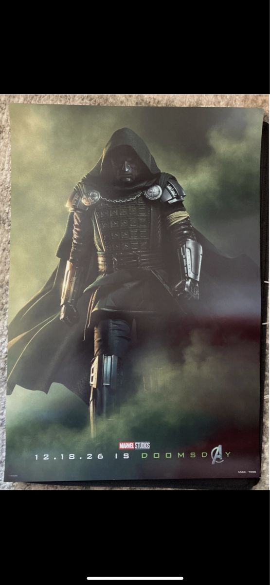 The SDCC 2026 Marvel Avengers Doomsday Comic Con Exclusive Hall H 13 x 19 Poster is a limited edition collectible 